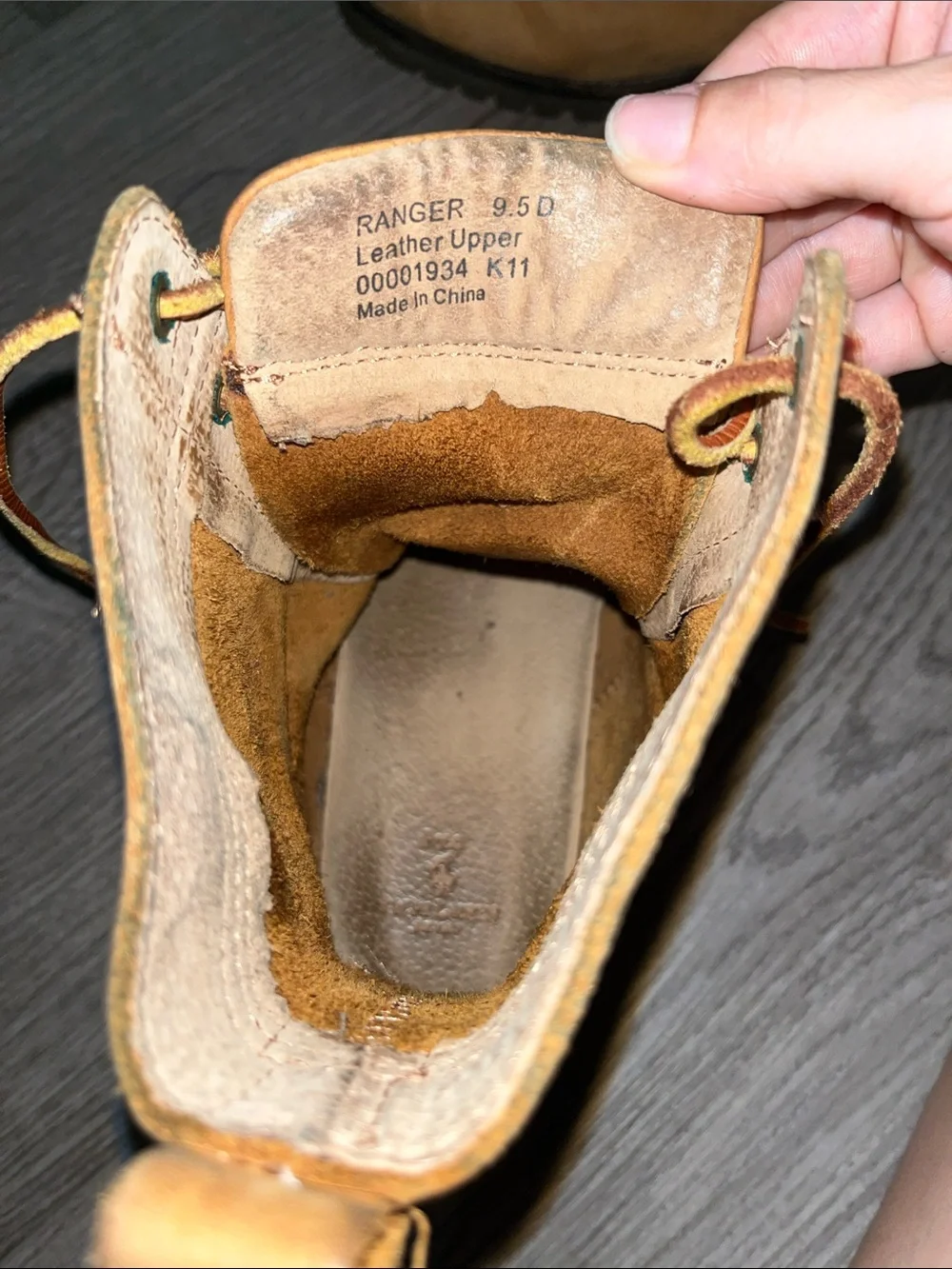 Polo Ralph Lauren Leather Ranger Boots